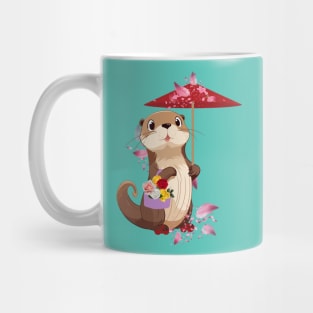 cute otter Mug